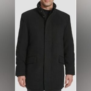 Cole Haan Men's Black Pea Coat/ Color Black/ Size M/ NWT